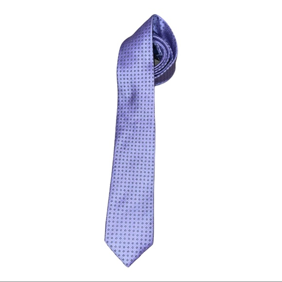 Camicissima Men’s Purple Silk Tie - Picture 2 of 4